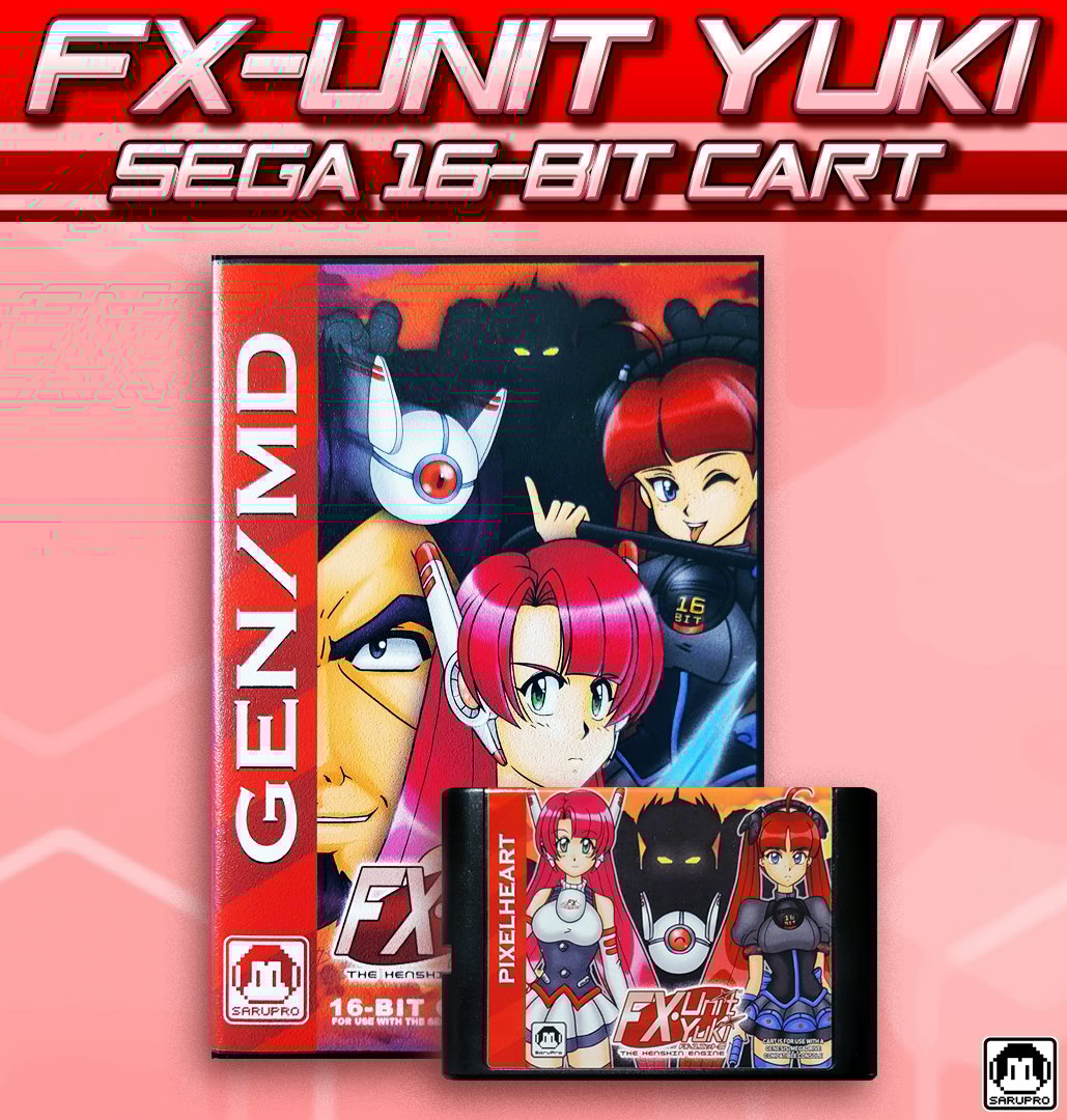 Final copy )FX Unit Yuki- MD/Genesis Box and Cart- Pre-Order Final copy )FX Unit Yuki- MD/Genesis Box and Cart- Pre-Order